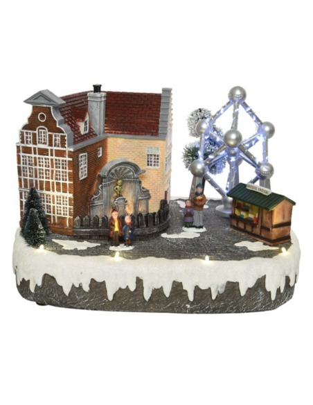 Carillon Di Natale Città Bruxelles