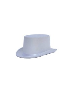 Satin White Hat