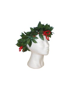 Corona Alloro Nastro Rosso...