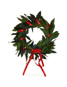 Corona Alloro Nastro Rosso... 2