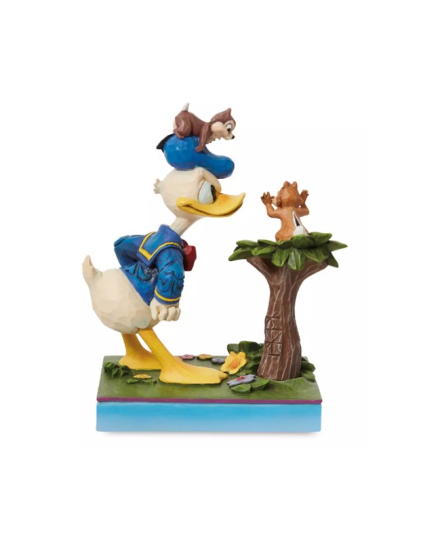 Figurine Action Figure Disney Donald Duck With Chip And Chop 12cm