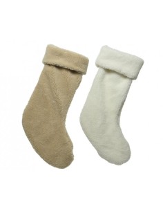 Stocking Hag Epiphany White Beige Plush 53cm