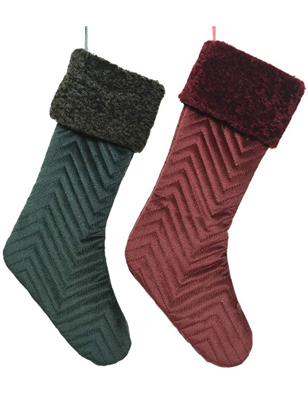 Calza Befana Epifania Rossa Verde In...