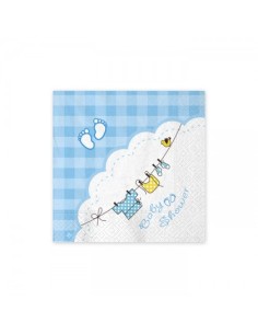 Blue Baby Shower Cellulose...