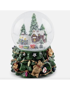Snow Globe Music Box With...