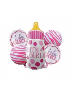 Set of 5pcs of Pink Birth...