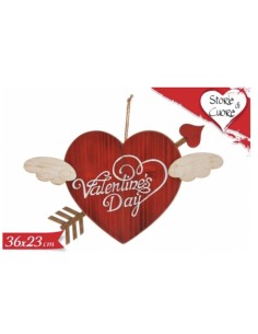 Pendaglio In Legno Cuore...