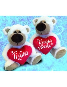 Peluche Orso Teddy Bianco...