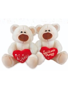 Peluche Orso Teddy Bianco...