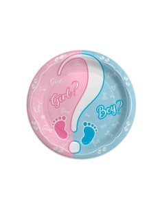 Gender Reveal Pink And Blue...
