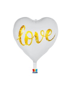 Palloncino Metalfoil Cuore...