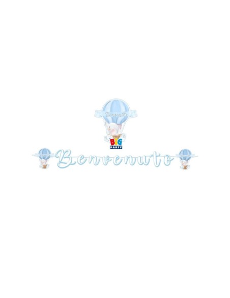 Garland Written Italic Welcome 300x15cm