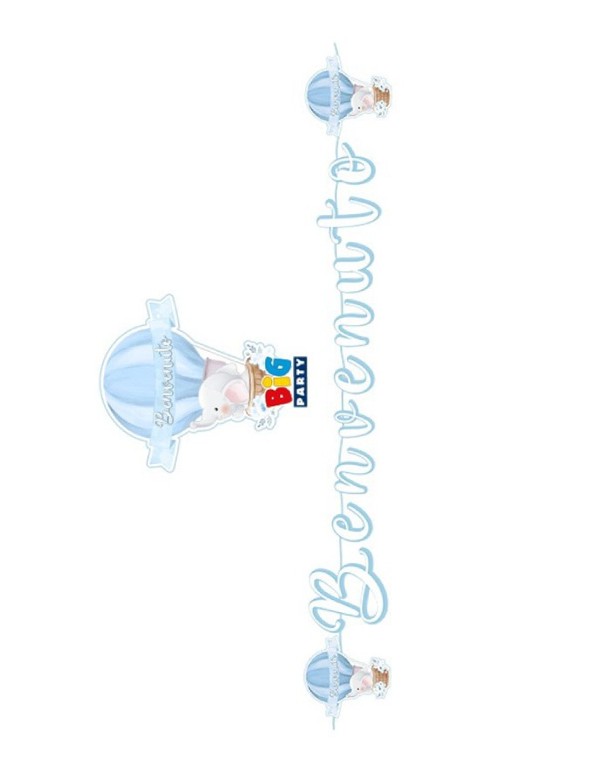 Garland Written Italic Welcome 300x15cm