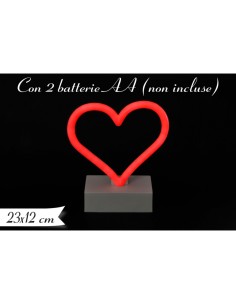 Lampada Neon Led Cuore...