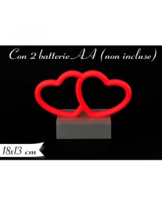 Lampada Neon Led Cuori...