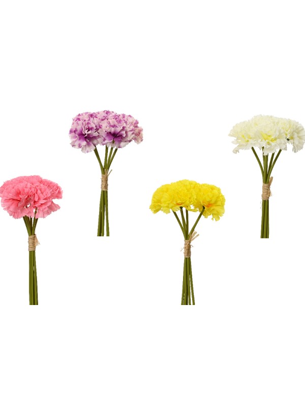 Artificial Bouquet Coloured Flowers 36cm Assorted