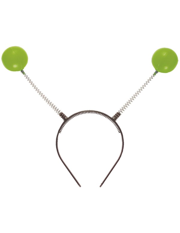 Frontino Con Antenne Verdi Ape Accessori Halloween E Carnevale