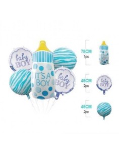 Set 5 pz. Palloncini Mylar...