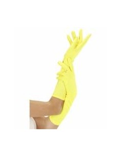 Guanti Lunghi Gialli Fluo...