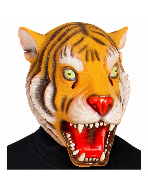 Maschera In Lattice Testa Completa Tigre Halloween E Carnevale