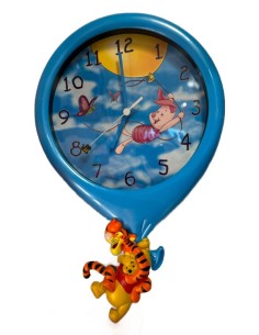 Winnie The Pooh Blue Clock