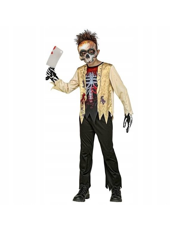Zombie Skeleton Halloween Costume Size 5/7 Years