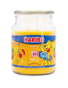 Candela Profumata In Vetro Haribo 510gr - Tropical Fun