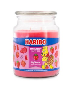 Haribo Strawberry Happiness Candle 510g