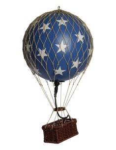 Mongolfiera Led Stelle Blu...