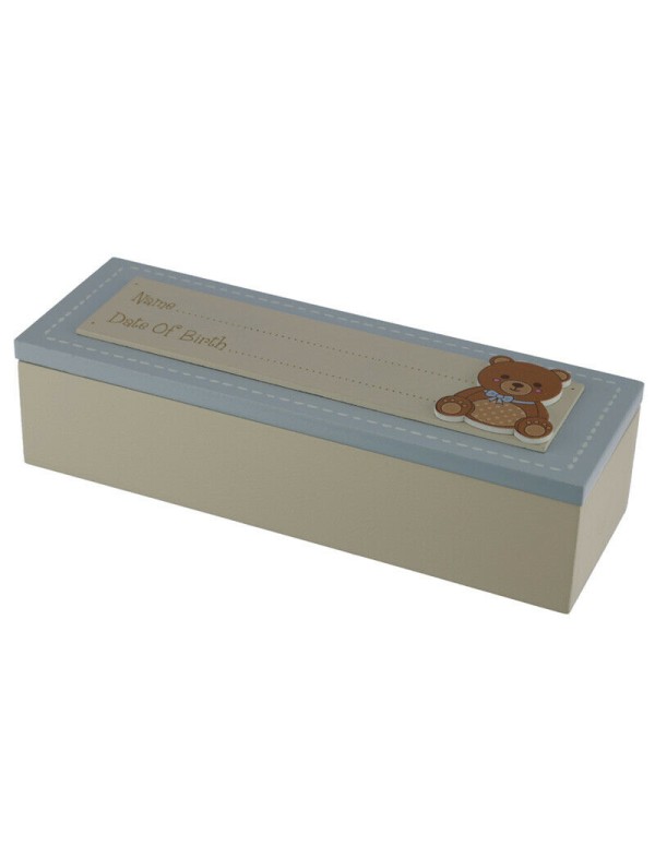 Keepsake Box Teddy Bear Baby Boy