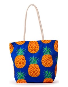 Borsa Tela Da Spiaggia Ananas
