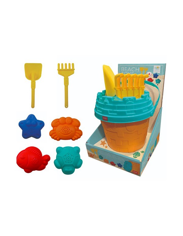 Tie Set Bucket And Moulds Sea