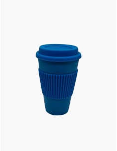 Tazza In Fibra Di Bambù Blu