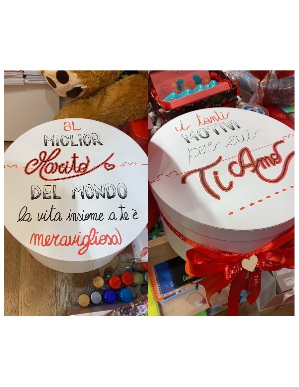 Round Gift Box Customizable Hat Box