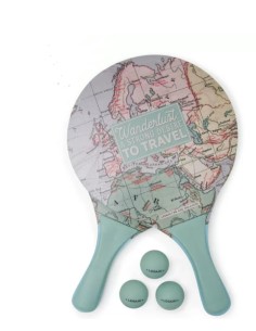 Racchette Da Spiaggia Travel Con Palline Legami