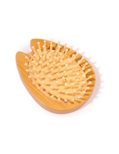 Bamboo Hair Brush Ladybug 2