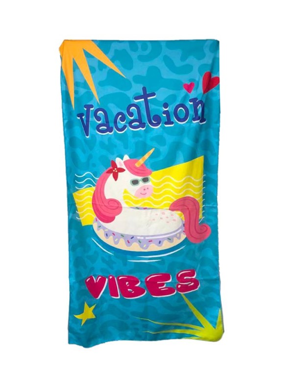 Telo Mare Ultraleggero Unicorno 180cm