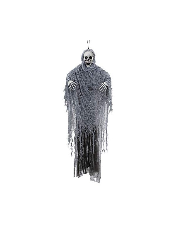 La Morte Animata Con Suono E Luci 100cm Ornamenti Halloween