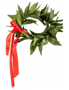 Corona Alloro Nastro Rosso... 2