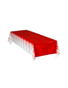 Halloween Paper Tablecloth With Dripping Blood 137x275cm