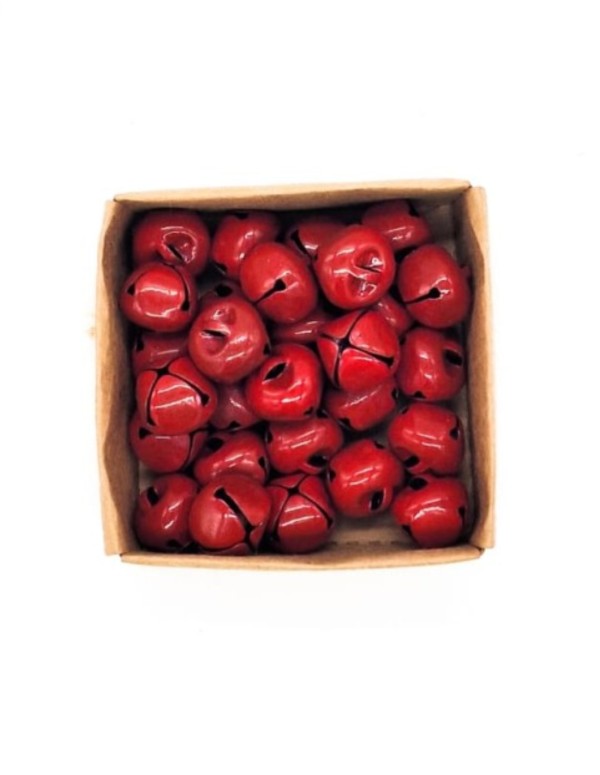 Campanelle Rosse Natalizie 1,5cm