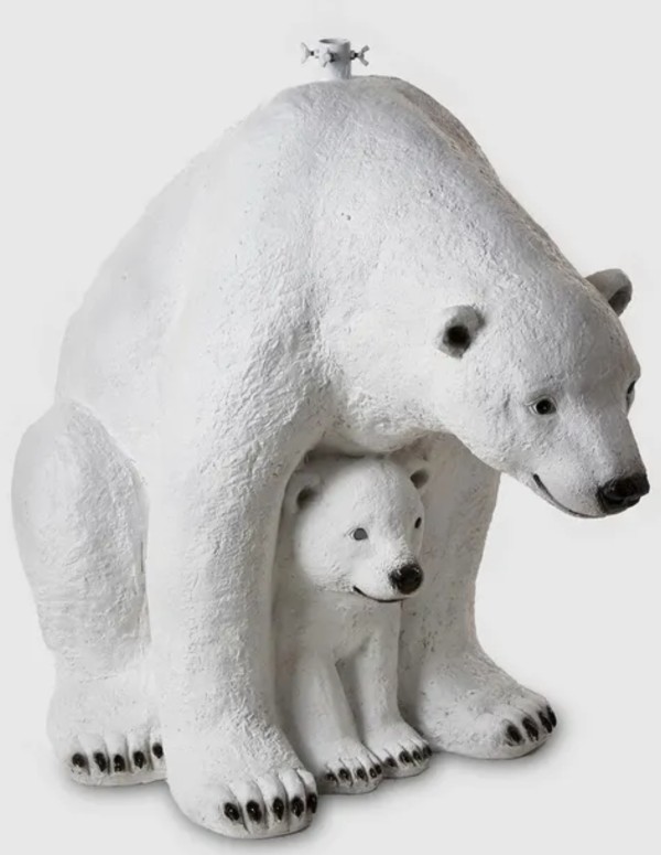 Base Albero Di Natale Orso Polare Con...