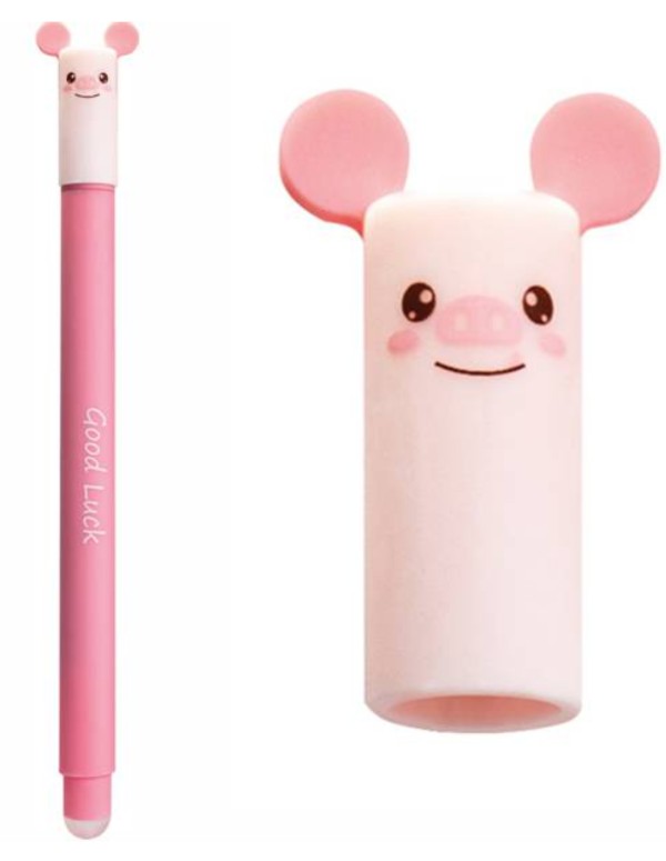 Penna Gel Cancellabile Good Luck Pig Eberhard Faber
