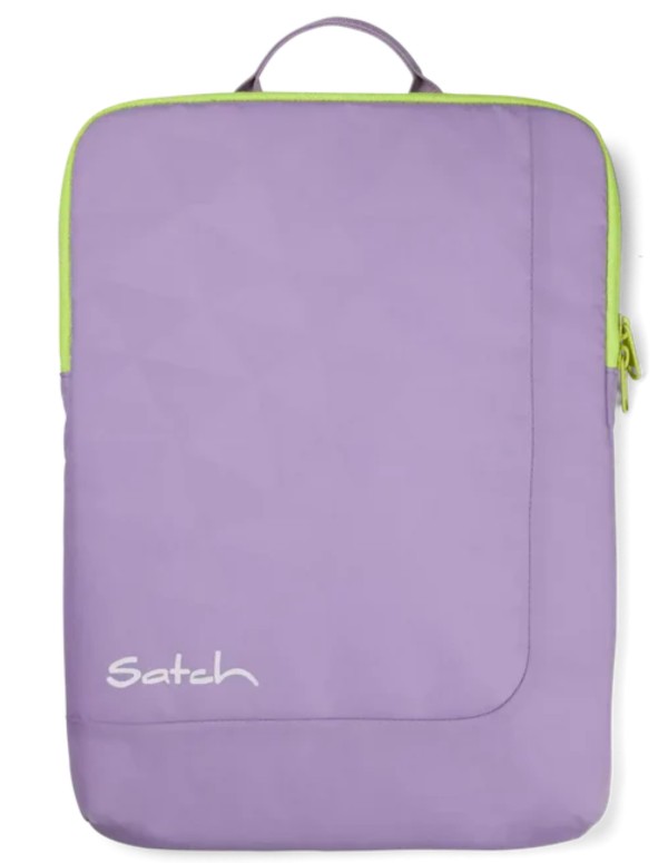 Satch Portacomputer In Tessuto Lilla Fino A 14"