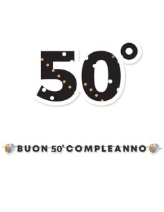 Festone Decorativo Buon 50...