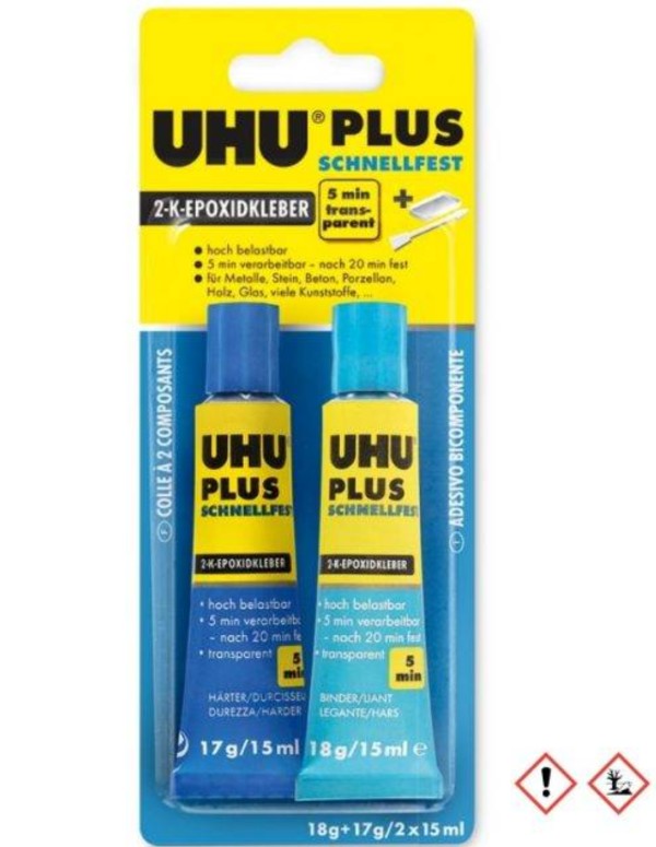 Uhu Plus Two-Component Epoxy Glue