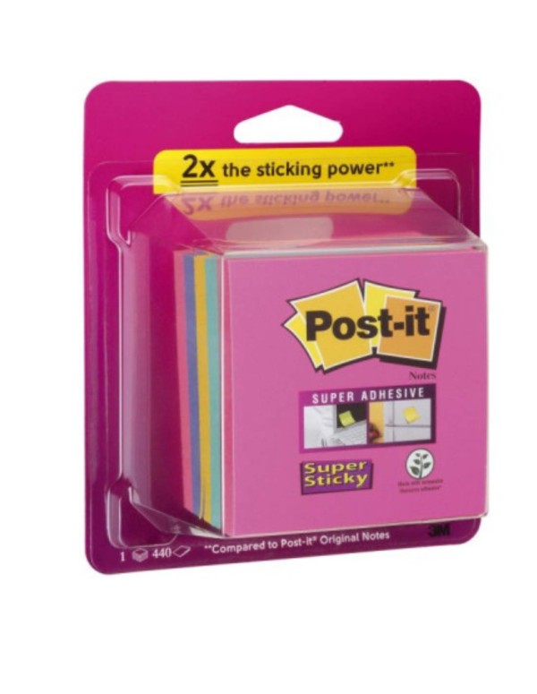 Post-It Memo Notes 76x76mm 440 Sheets Post-It Memo Notes 76x76mm 440 Sheets