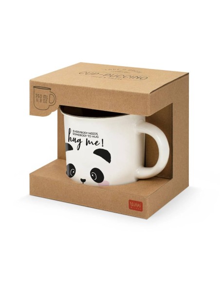Tazza In Porcellana Panda Cup-puccino Legami Hug Me