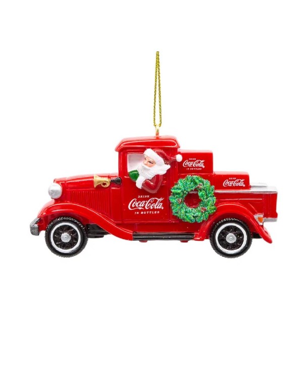 Christmas Tree Decoration Coca Cola Red Pickup