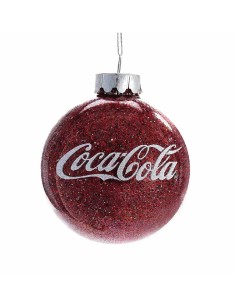 Coca-Cola Glittered Glass...